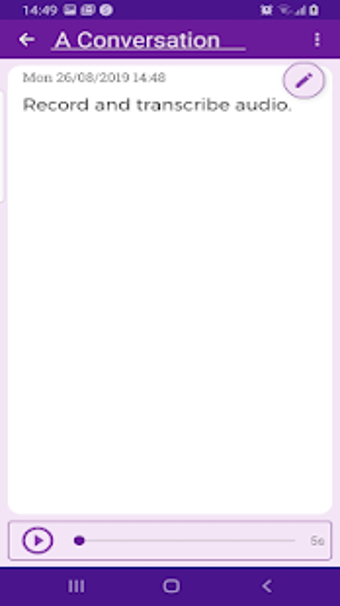 Image 0 for Typefree - record & trans…