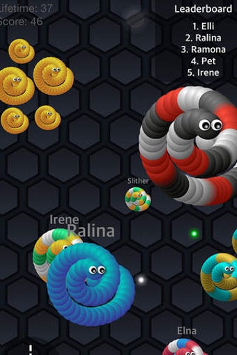 Image 0 for Snake vs. Worm: Multiplay…