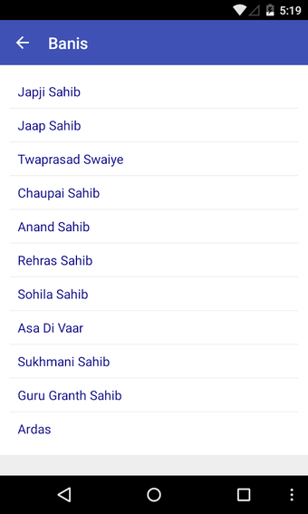 Imagen 4 para iGranth Gurbani Search