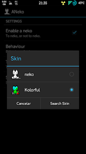 Image 0 for ANeko skin kolorful