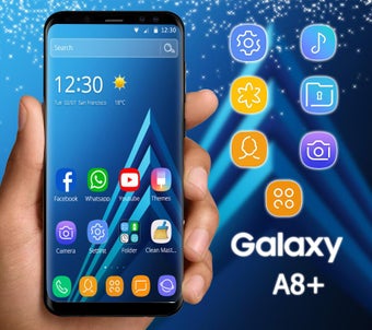 Imagen 1 para Theme for Galaxy A8+(2018…