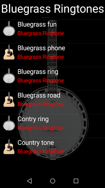 Image 1 for Bluegrass Ringtones