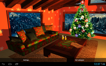 Imagen 1 para 3D Christmas Fireplace HD…