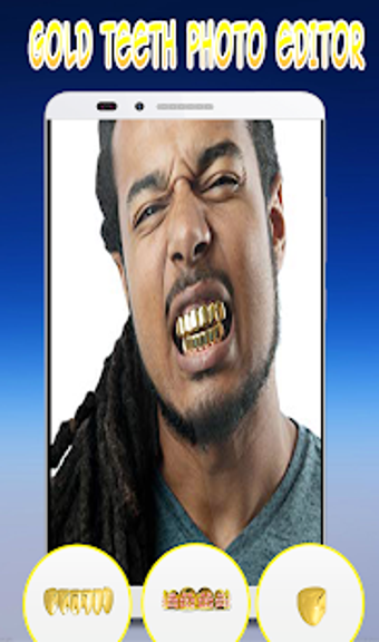 Imagen 2 para Fake Gold teeth Photo Edi…