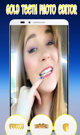 Imagen 1 para Fake Gold teeth Photo Edi…