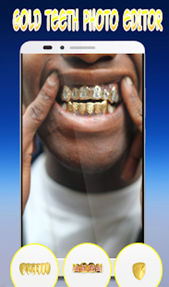 Imagen 0 para Fake Gold teeth Photo Edi…