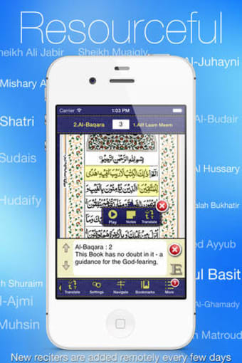 Image 0 for Quran Kareem HD for iPhon…