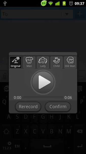 Image 1 for GO Keyboard Voice Changer