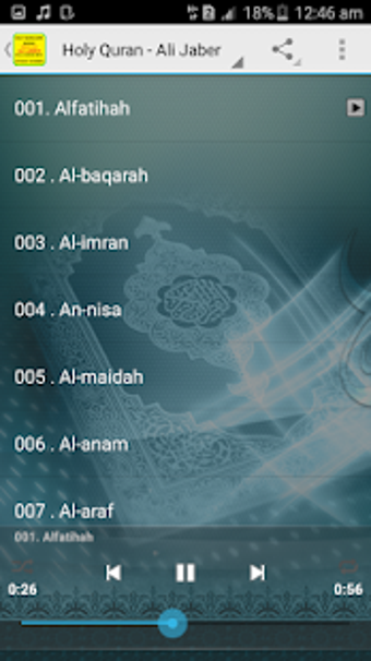Image 1 for Ali Jaber Full Quran Offl…