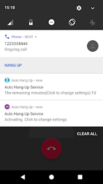 Image 2 for Auto Hang Up w Call Timer