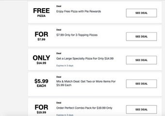 Image 0 for Domino's Pizza Coupons De…