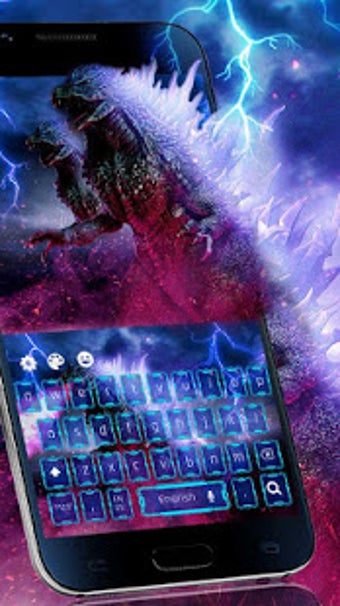 Image 3 for Neon Godzilla Keyboard Th…