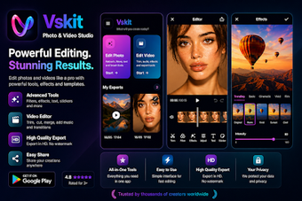 Imagen 0 para Vskit : Edit video  photo…