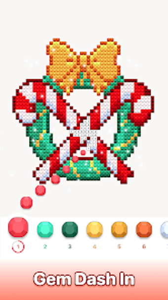 Imagen 0 para Christmas Gem: Color By N…