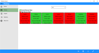 Imagen 1 para Diabetes Analyzer for Win…