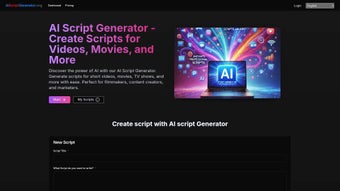 Image 0 for AI Script Generator