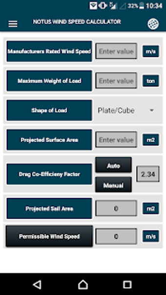 Imagen 3 para Notus Wind Speed Calculat…