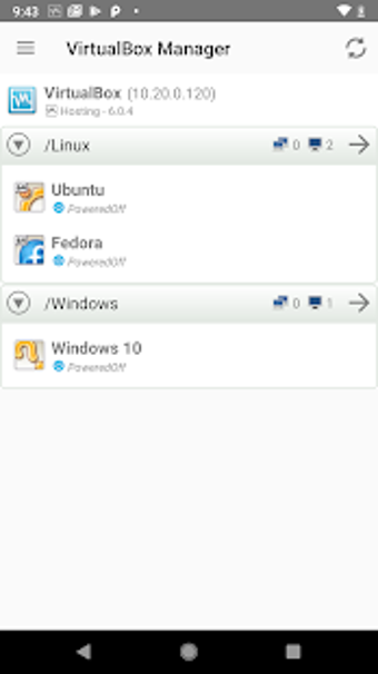 Image 0 for VirtualBox Manager