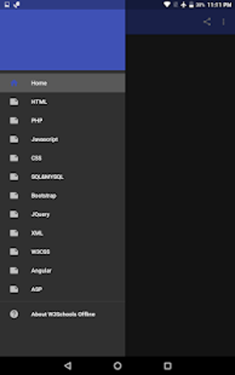 Image 1 for W3Schools Offline