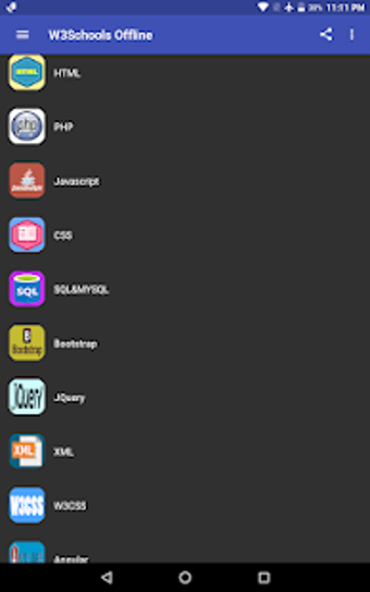 Image 0 for W3Schools Offline