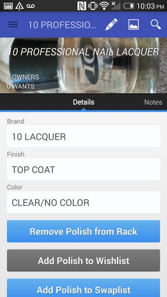 Image 1 for Nail Polish Rack