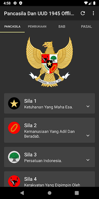 Imagen 0 para Pancasila Dan UUD 1945 Of…