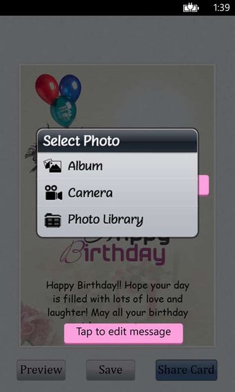 Imagen 3 para Birthday Cards for Window…