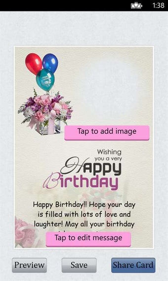 Imagen 1 para Birthday Cards for Window…
