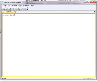 Image 0 for Free Notepad