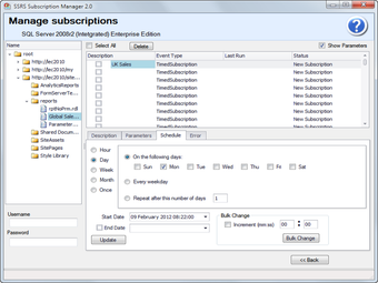 Imagen 0 para SSRS Subscription Manager