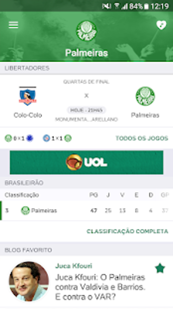 Image 1 for Placar UOL - Brasileiro 2…