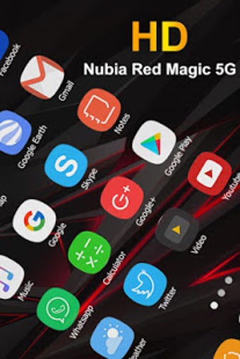 Imagen 1 para Launcher theme for Nubia …