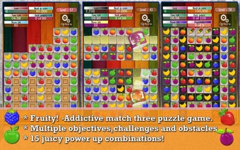 Imagen 2 para Fruit Drops - Match three…