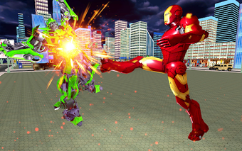Image 1 for Superhero Iron Robot Figh…