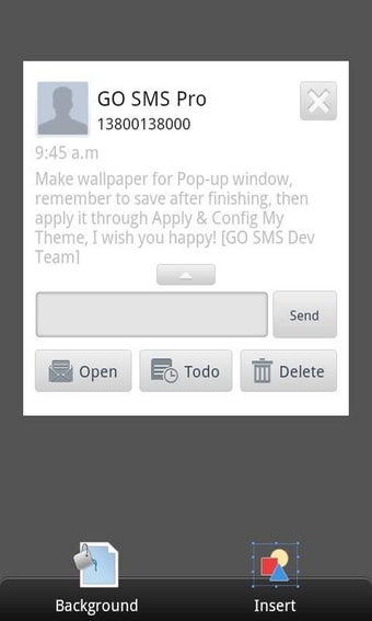 Imagen 3 para GO SMS Theme Maker plug-i…