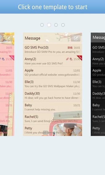 Imagen 3 para GO SMS Theme Maker plug-i…