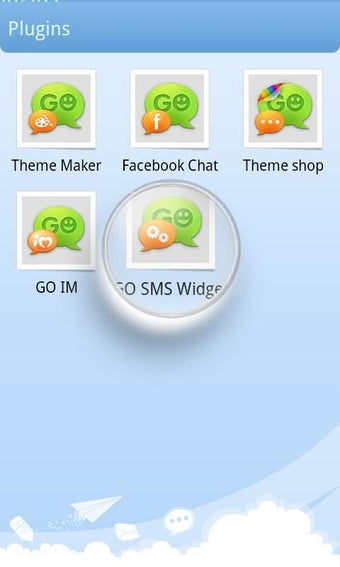 Imagen 2 para GO SMS Theme Maker plug-i…