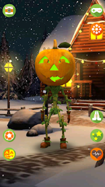 Image 0 for Talking Pumpkin Wizard