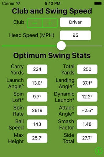 Image 0 for Optimum Golf Swing Statis…