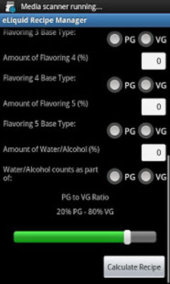 Image 1 for eLiquid Recipe Manager Pr…