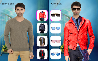 Image 3 for Men Casual Rock Style Pho…
