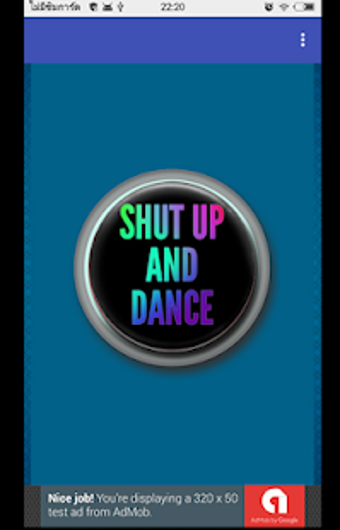 Image 2 for shut up and dance button