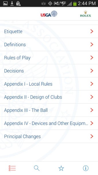 Image 2 for The Rules of Golf