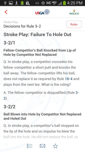 Image 7 for The Rules of Golf