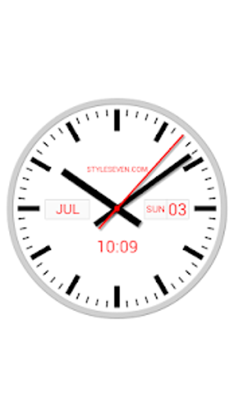 Image 1 for Swiss Analog Clock-7