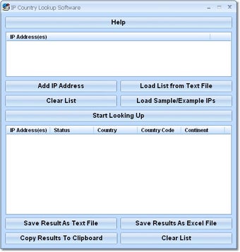 Image 0 for IP Country Lookup Softwar…