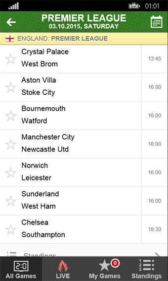 Image 1 for FlashScore Mobile for Win…