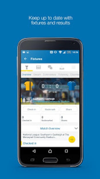 Image 1 for Fan App for Eastleigh FC