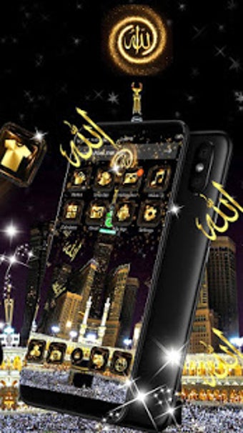Imagen 2 para Makka Madina 3D Glass Tec…
