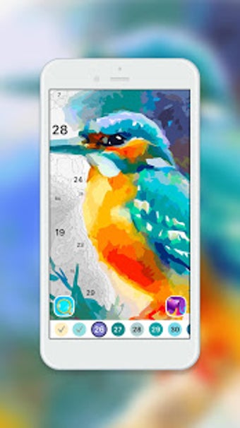 Imagen 3 para Color by Number Oil Paint…